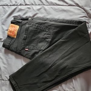 Men's Black Levi Jeans